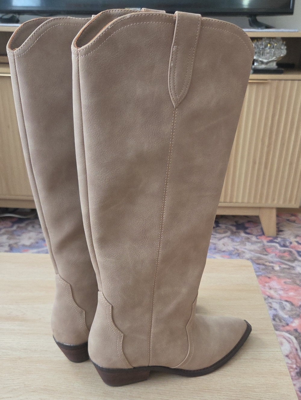 DV by Dolce Vita Taupe  Western Boots Gorgeous and super comfortable